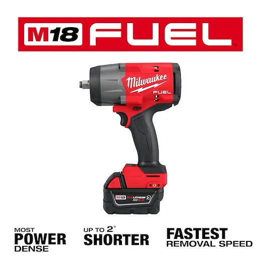 Kit de llave de impacto de torque alto M18 FUEL™ de 1/2" con anillo de fricción 2967-22
