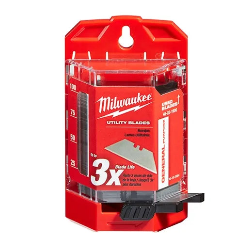 Hojas para cuchilla multiuso con gancho (50 unidades) con dispensador