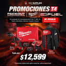 Kit combinado de 2 Herramientas M18 FUEL 3697-22 Taladro + Atornillador + Baterías + Cargador + Mochila DE REGALO