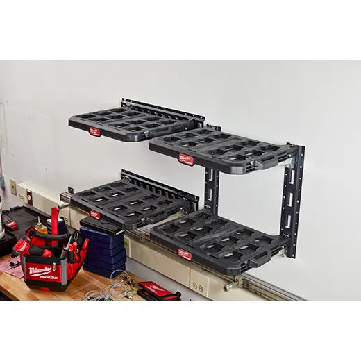 Riel E vertical para estantes de bastidor PACKOUT™, 2 unidades