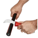 Cuchillo curvo con punta roma para instalaciones eléctricas de alta tensión con anillo 3 en 1 STICKWORK™