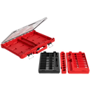Bandeja PACKOUT™ para juego de 47 piezas de llave de trinquete y cubos con boca de 1/2" SAE y métricos