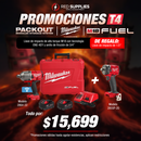 Llave de impacto de alto torque M18 de 3/4" con tecnología One Key + Llave de Impacto de 1/2" de REGALO