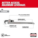 Llave para tubos de aluminio de 14L con mango POWERLENGTH™