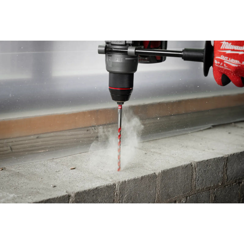 Broca de carburo para taladro percutor SHOCKWAVE Impact Duty™ de 3/16" x 4" x 6"