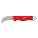Cuchillo curvo con punta roma para instalaciones eléctricas de alta tensión con anillo 3 en 1 STICKWORK™