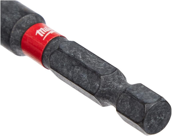 VÁSTAGO HEXAGONAL DE 1/4" SHOCKWAVE™ A UN ADAPTADOR DE CONEXIÓN DE 1/4"