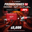 Rotomartillo SDS Plus de 1", mango en D + Mini Esmeriladora