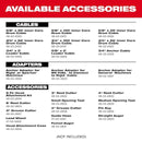 Kit de sonda para desatascador de tambor para alcantarillas MX FUEL™ con POWERTREDZ™ para 5/8" - ¾"