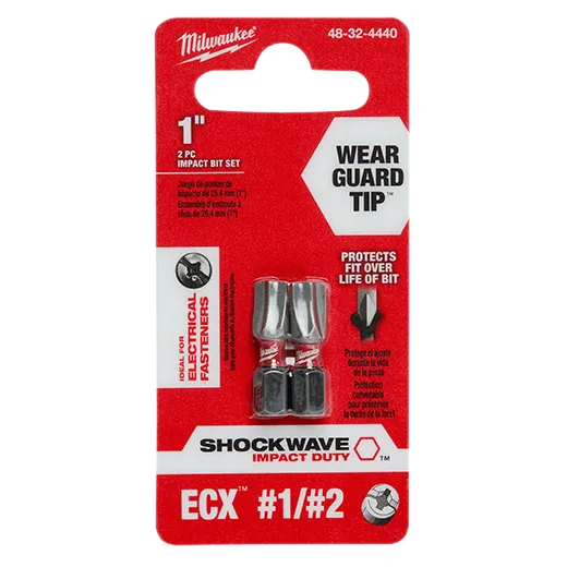 SHOCKWAVE™ 1" 2PC Impact ECX Combo Kit