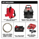 Desatascador de tambor seccional M18 FUEL™ SWITCH PACK™ con sonda de 5/16" 2775-A211