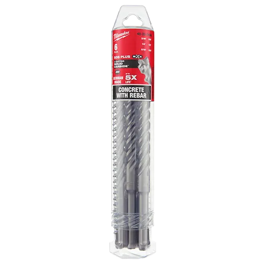 KIT DE 6 PIEZAS SDS-PLUS 4CT MX4™