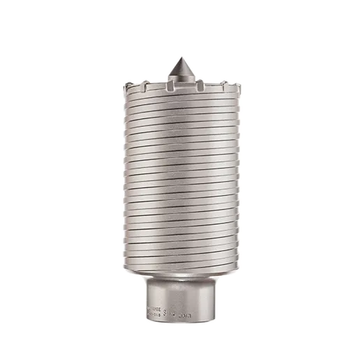 Broca sacanúcleos inclinada de carburo para paredes gruesas con un diámetro de 6" SDS-Max y SPLINE