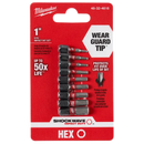 Juego de brocas de inserción hexagonales de impacto de 9 piezas Shockwave™