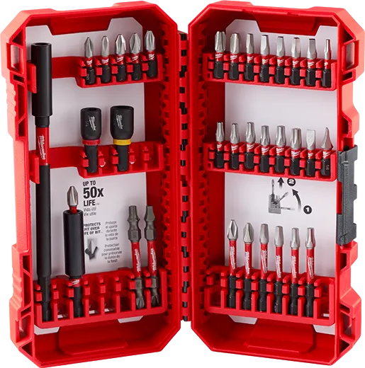 Juego de brocas para destornillador SHOCKWAVE™ Impact Duty™ de 34 piezas