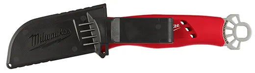 Cuchillo curvo para instalaciones eléctricas de alta tensión con anillo 3 en 1 STICKWORK™