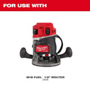 Base de inmersión de rebajadora de 1/2" de Milwaukee 48-10-2838