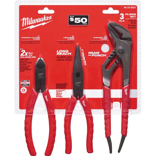 KIT de PINZAS de 3 PIEZAS