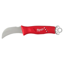 Cuchillo curvo para instalaciones eléctricas de alta tensión con anillo 3 en 1 STICKWORK™