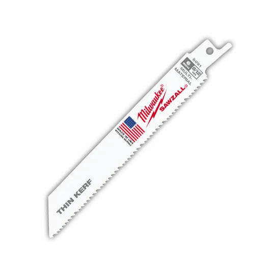 Hojas SAWZALL® de 8" y 8/12 TPI (paquete de 5 unidades)