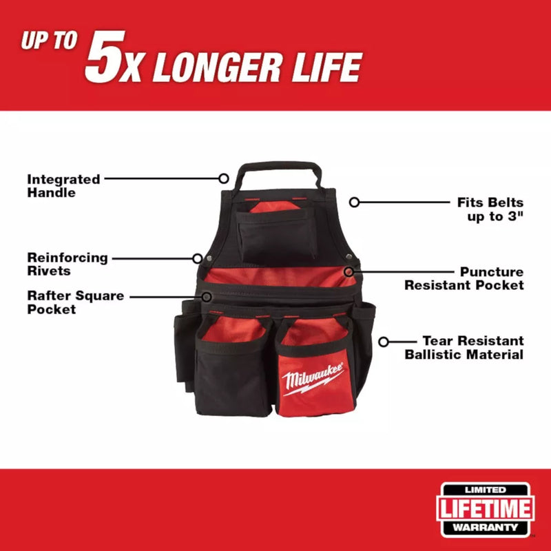Bolsa Cartuchera para Carpinteros Milwaukee
