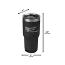 Vaso PACKOUT™ de 30 oz, negro