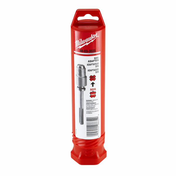 Adaptador Milwaukee SDS-MAX a SDS-PLUS