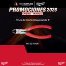 Pinza de Corte Diagonal de 6"