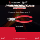 Pinzas de Corte Diagonal de 8"