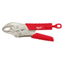 Pinzas de presión de punta curva TORQUE LOCK de 7" con agarre durable