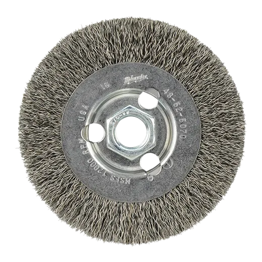 Disco trenzado de 4" - Acero inoxidable