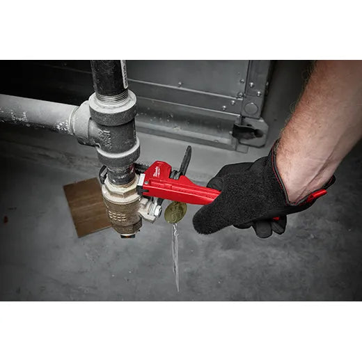 Llave para tubos de acero de 8"