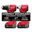Kit combinado de 2 herramientas compactas sin escobillas M18™ 3692-22CT
