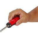 Herramienta a presión con hoja extendida