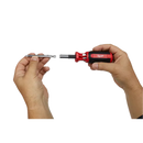 Destornillador de boca cuadrada 9 en 1 con múltiples puntas