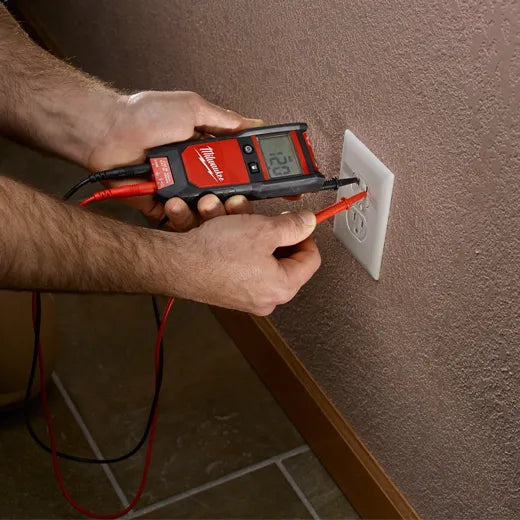 Probador automático de voltaje y continuidad con resistencia