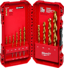 Juego de brocas de titanio THUNDERBOLT® de 14 piezas