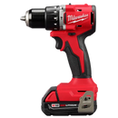 Kit de taladro percutor/destornillador compacto sin escobillas M18™ de 1/2" 3602-22CT