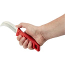 Cuchillo de hoja fija curva