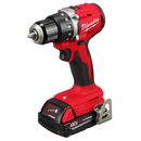 Kit de taladro atornillador compacto sin escobillas M18™ de 1/2" 3610-22CT