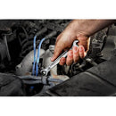 Juego de llaves combinadas de trinquete (15 piezas): métricas