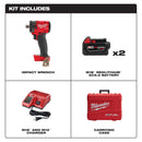 Kit de llave de impacto compacta M18 FUEL™ de 1/2" con retención de pasador 2855P-22