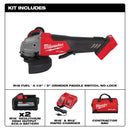 Kit de esmerilador M18 FUEL™ de 4-1/2" / 5" con interruptor de paleta sin seguro 2880-22