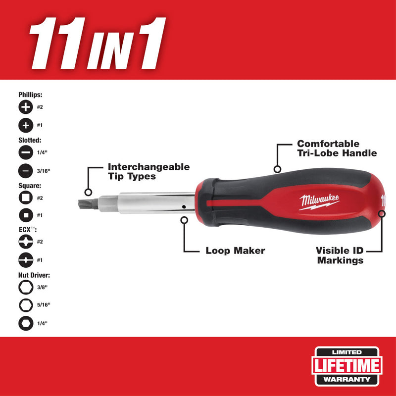 Destornillador 11 en 1 ECX 48-22-2760