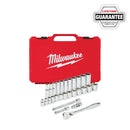 Juego de dados y trinquete de 28 piezas con cuadro de 3/8" - SAE 48-22-9408