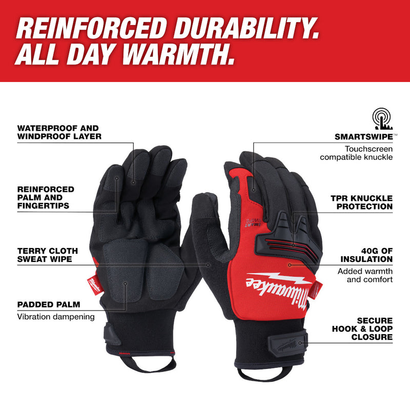 Guantes de demolición para el invierno