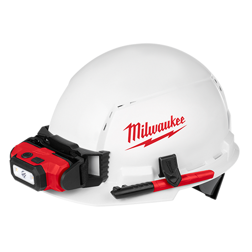 SHOCKWAVE 1/2 "DR 3PC CONJUNTO DE ENCHUFE DE IMPACTO CASCO RIGIDO  DE SEGURIDAD VENTILADO CON VISERA FRONTAL CON ACCESORIOS BOLT™ TIPO 1 CLASE C 48-73-1000