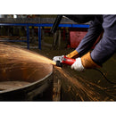 Esmeriladora angular pequeña de 11 A y 4-1/2" con interruptor de bloqueo deslizante 6146-33