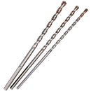 Juego de brocas para martillo perforador de agarre seguro de 3 piezas y 3 planos 48-20-8850