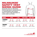 Chalecos de seguridad de rendimiento de alta visibilidad Clase 2